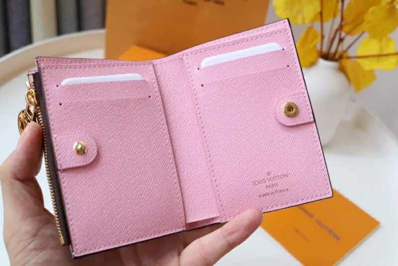 louis vuitton aaa qualite card case in pink s_12116b44